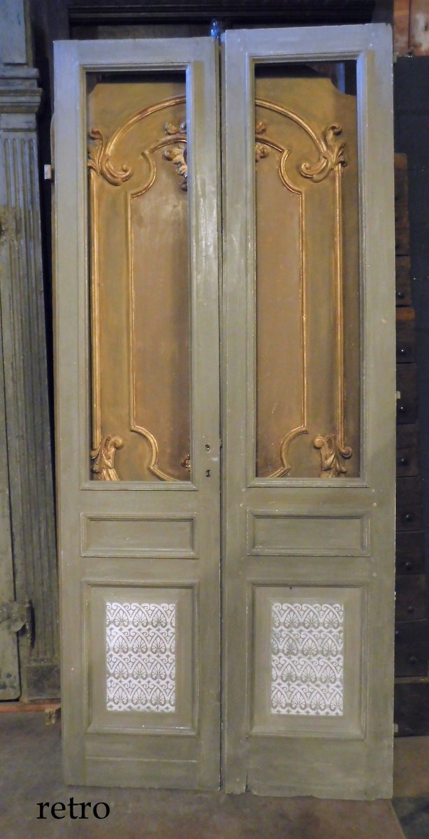 ptl510-带两扇门的玻璃门,20世纪,l 103 xh 234